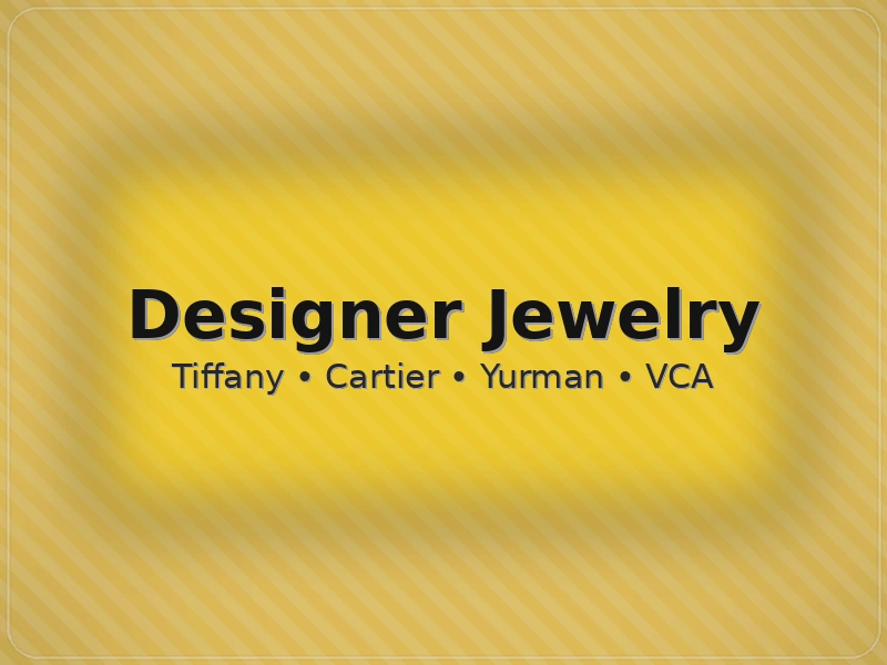 Sell designer jewelry