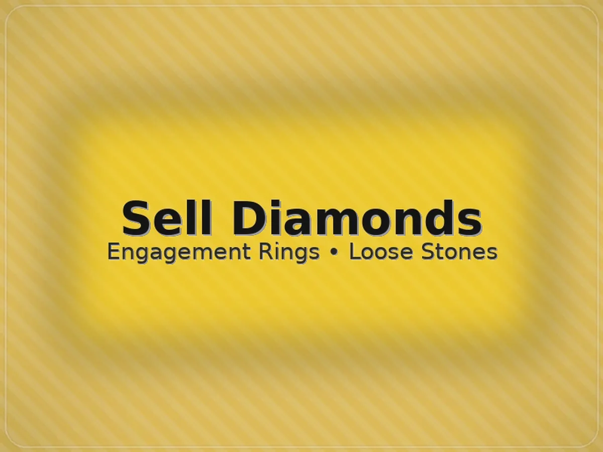 Sell diamonds and engagement rings