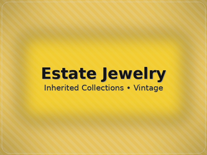 Estate Jewelry Buyer